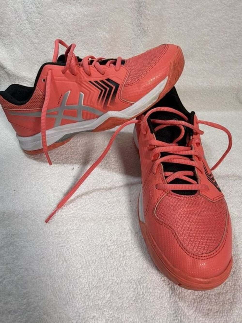 ASICS GEL-Dedicate 5 Women's Tennis Shoes Papaya/Silver
